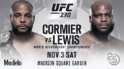 UFC 230 — дата, участники, прямая трансляция боев