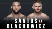 Ян Блахович и Тиаго Сантос перед поединком