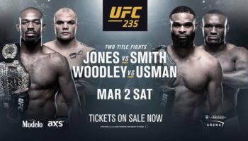 Карды турнира UFC 235, второе марта, Лас-Вегас